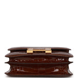 Hermes Constance 18 Miel Shiny Alligator Gold Hardware