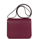 Hermes Constance 18 Anemone Chevre Chamkila Permabrass Hardware