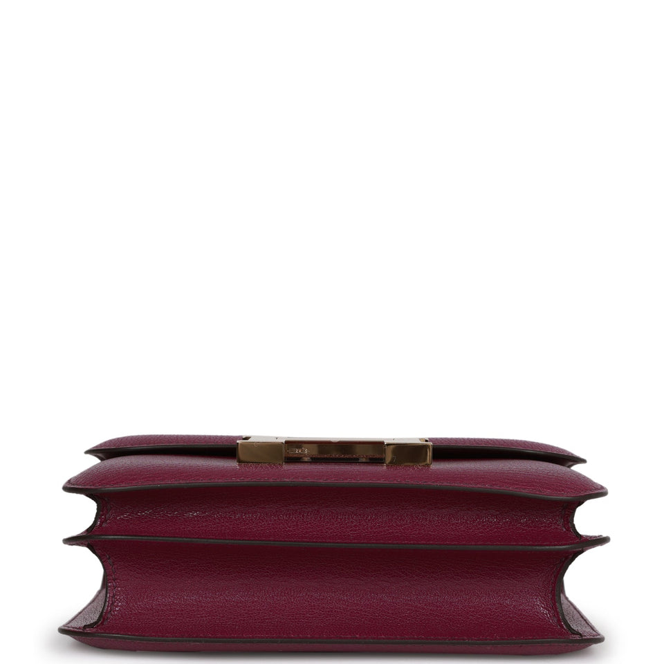 Hermes Constance 18 Anemone Chevre Chamkila Permabrass Hardware