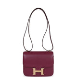 Hermes Constance 18 Anemone Chevre Chamkila Permabrass Hardware