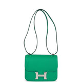 Hermes Constance 1-18 Vert Jade Epsom Palladium Hardware