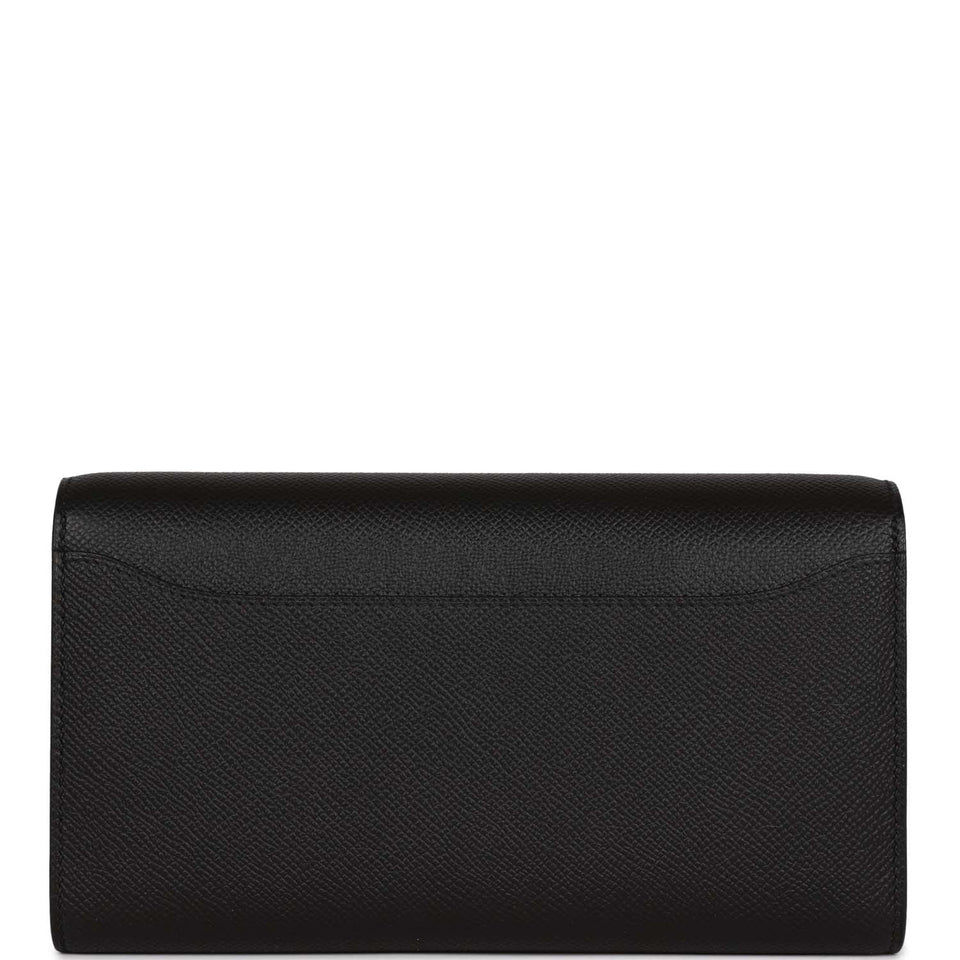 Hermes Constance Wallet To Go Black Epsom Palladium Hardware