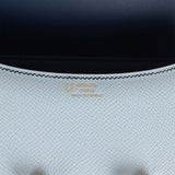 Hermes Special Constance 18 Bleu Brume Verso Epsom Rose Gold Hardware