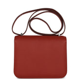 Hermes Constance 1-18 Rouge Venetian Epsom Palladium Hardware