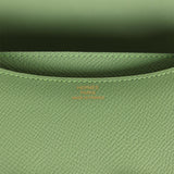 Hermes Constance 18 Vert Criquet Epsom Gold Hardware