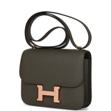 Hermes Constance 1-18 Vert de Gris Epsom Rose Gold Hardware