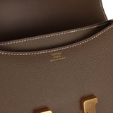 Hermes Constance 18 Etoupe Epsom Gold Hardware