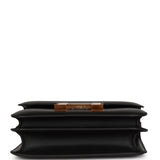 Hermes Constance 18 Black Veau Monsieur Rose Gold Hardware