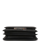 Hermes Constance 1-18 Black Epsom Palladium Hardware