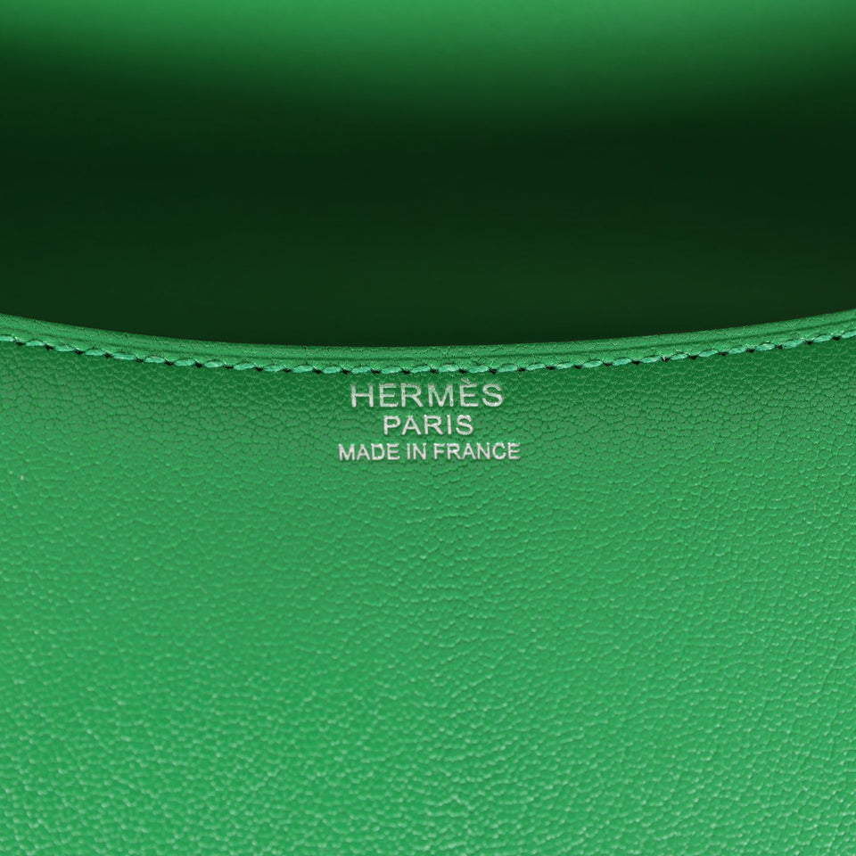 Hermes Constance 1-24 Bambou Chevre Chamkila Palladium Hardware