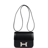Hermes Constance 18 Black Box Palladium Hardware