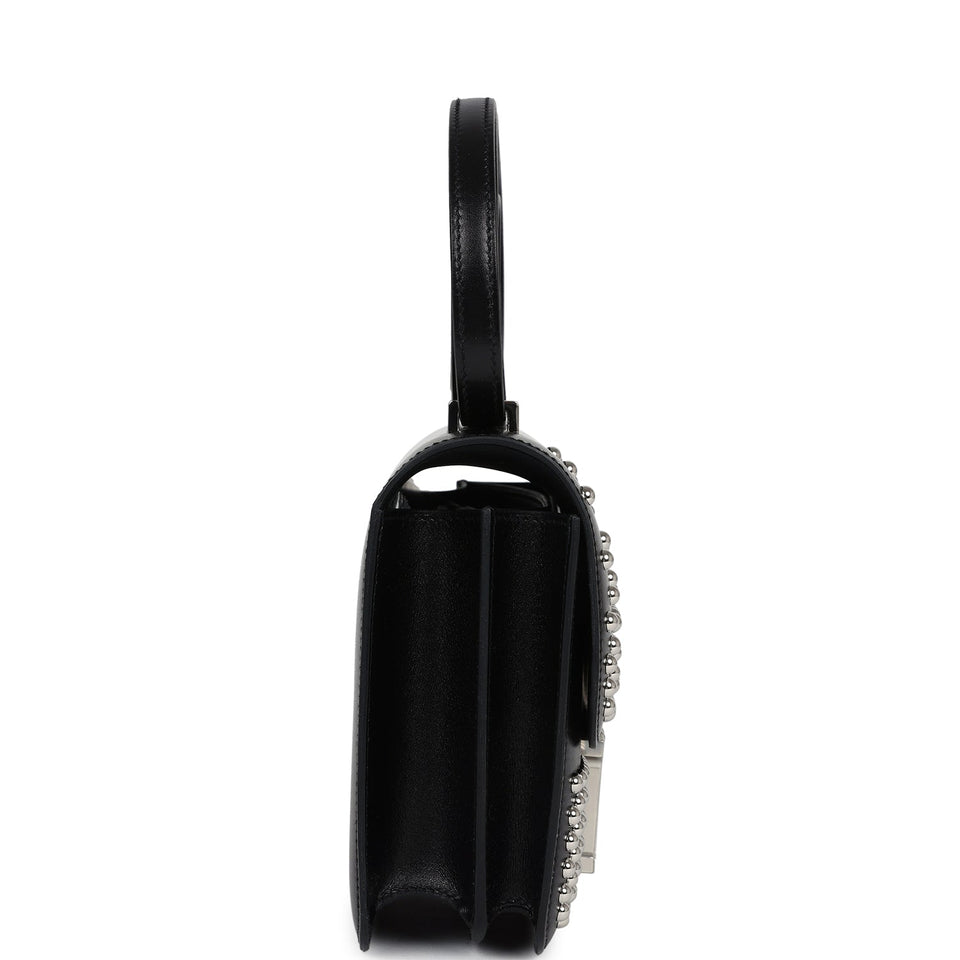 Hermes Constance 1-18 Clouté Black Box Calf Palladium Hardware