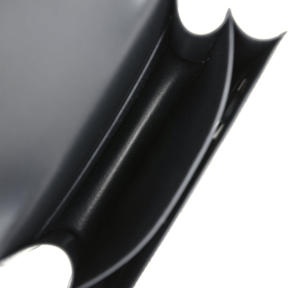 Hermes Constance 1-18 Clouté Black Box Calf Palladium Hardware