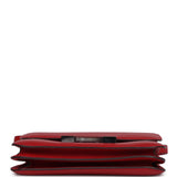 Hermes Constance 18 Rouge Casaque Evercolor Palladium Hardware