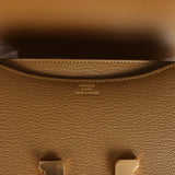 Hermes Constance 18 Kraft Chevre Gold Hardware