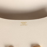 Hermes Constance 1-24 Craie Epsom Brushed Gold Hardware