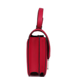 Hermes Constance 24 Rose Shocking and Ecru Toile H Berline and Framboise Swift Palladium Hardware