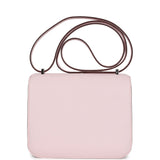 Hermes Constance 18 Rose Darling Chevre Mysore Palladium Hardware