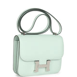Hermes Constance 18 Vert PepperSwift Palladium Hardware