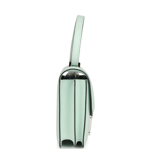 Hermes Constance 18 Vert PepperSwift Palladium Hardware