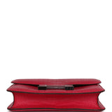 Hermes Constance 1-24 Rose Extreme Matte Alligator Palladium Hardware