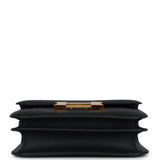 Hermes Constance 1-18 Black Epsom Gold Hardware