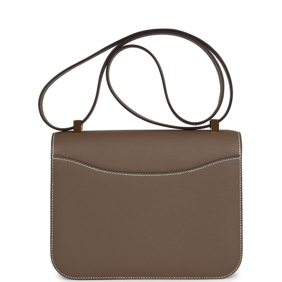 Hermes Constance 1-24 Etoupe Epsom Gold Hardware