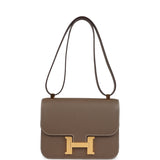Hermes Constance 1-24 Etoupe Epsom Gold Hardware