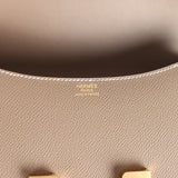 Hermes Constance 1-24 Etoupe Epsom Gold Hardware