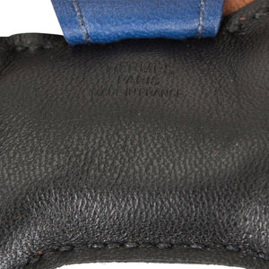 Hermes Black/Gold/Blue Sapphire Grigri Horse Rodeo Bag Charm PM