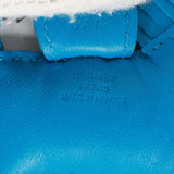 Hermes Bleu Zanzibar Grigri Horse Rodeo Bag Charm PM