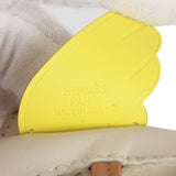 Hermes Craie/Chai/Lime Agneau Pegasus Horse Rodeo Bag Charm