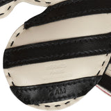 Hermes Black/Craie/Rose Mexico GeeGee Savannah Bag Charm PM