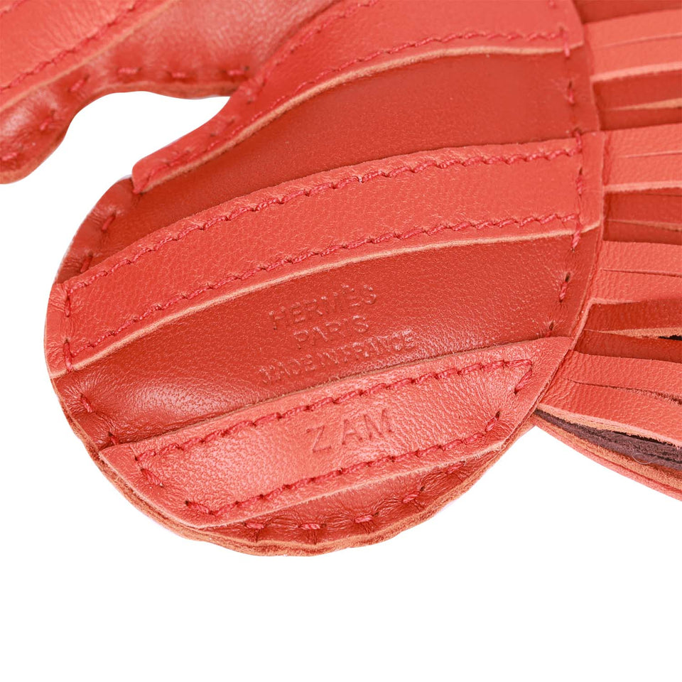 Hermes Carnelian/Poppy/Serie GeeGee Savannah Bag Charm
