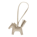 Hermes Craie Grigri Horse Rodeo Bag Charm PM
