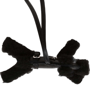 Hermes Black Buddy Punk Charm Palladium Hardware