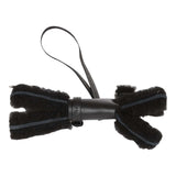 Hermes Black Buddy Punk Charm Palladium Hardware