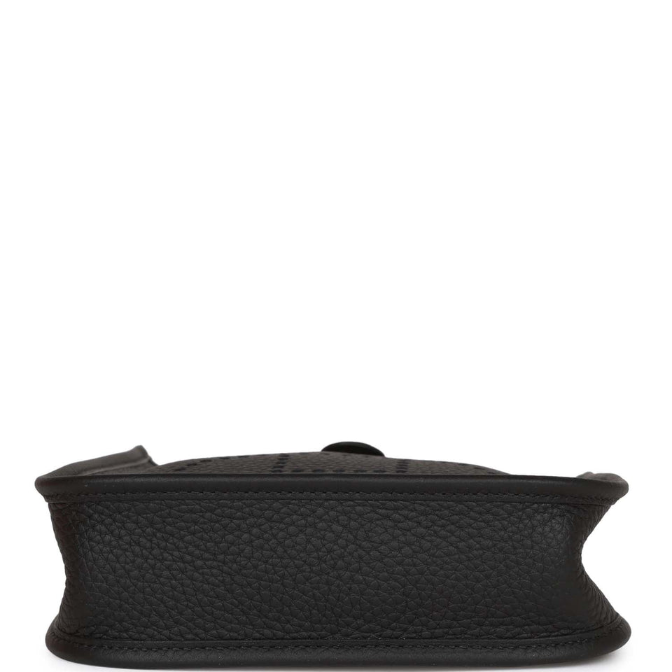 Hermes Evelyne TPM Black Clemence Gold Hardware