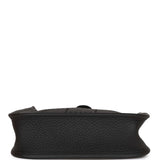 Hermes Evelyne TPM Black Clemence Gold Hardware