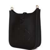 Hermes Evelyne TPM Black Clemence Gold Hardware