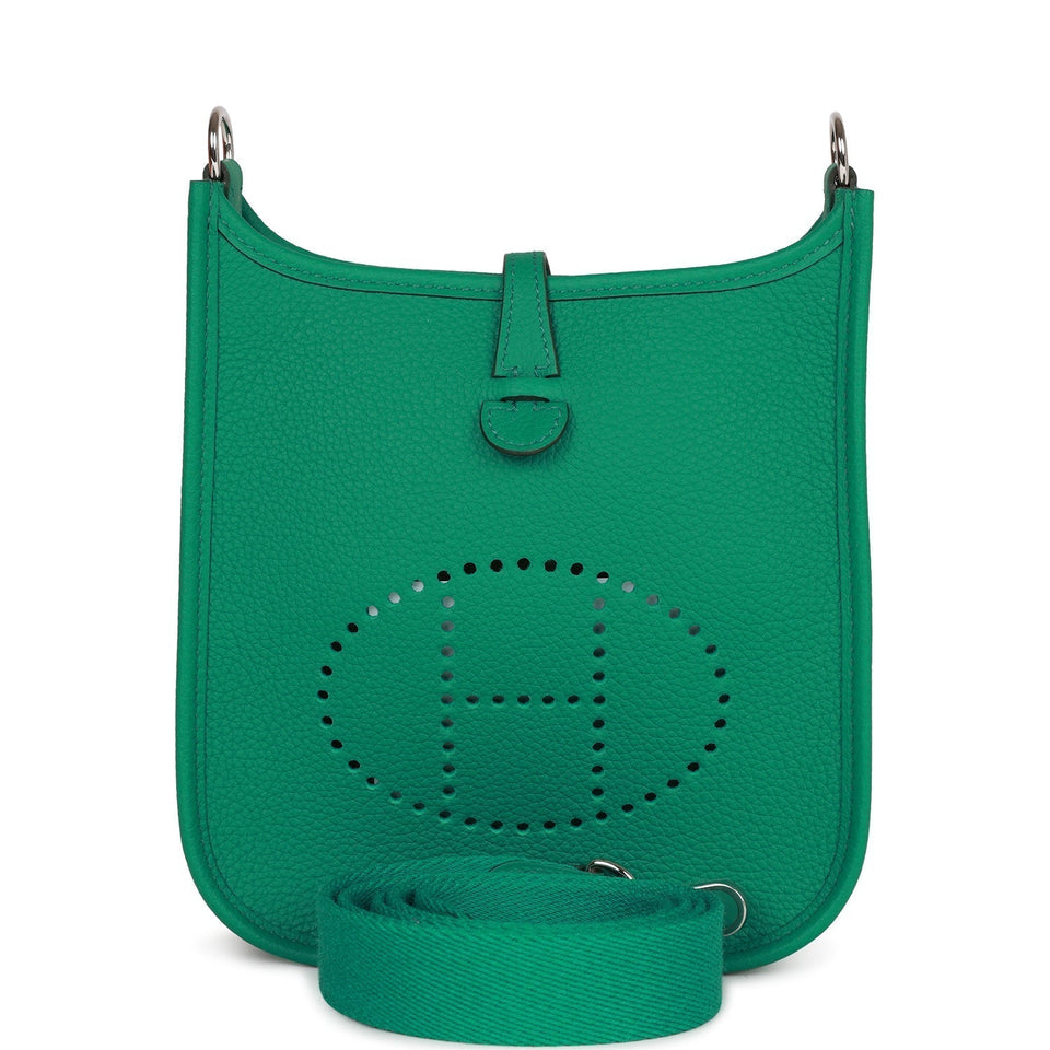 Hermes Evelyne TPM Vert Jade Maurice Palladium Hardware