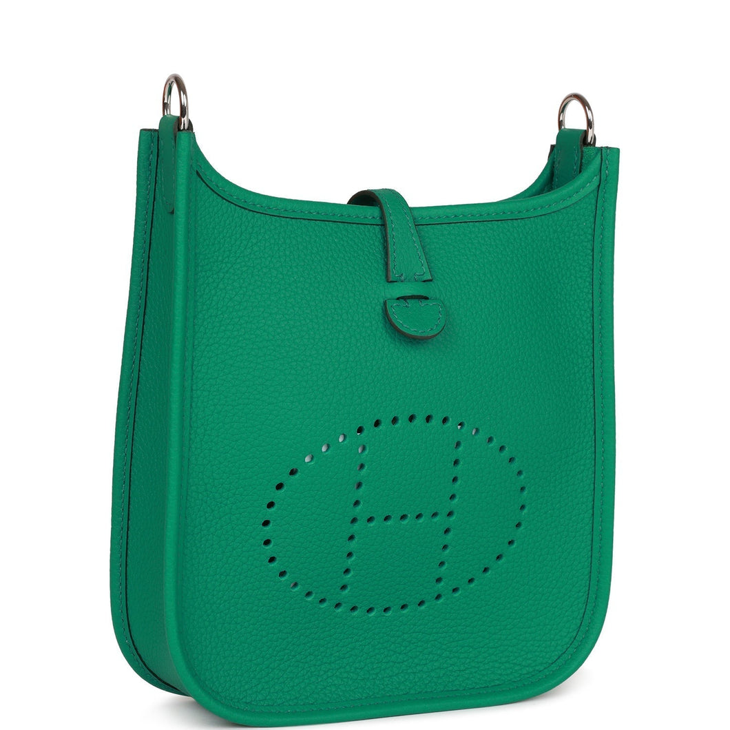 Hermes Evelyne TPM Vert Jade Maurice Palladium Hardware