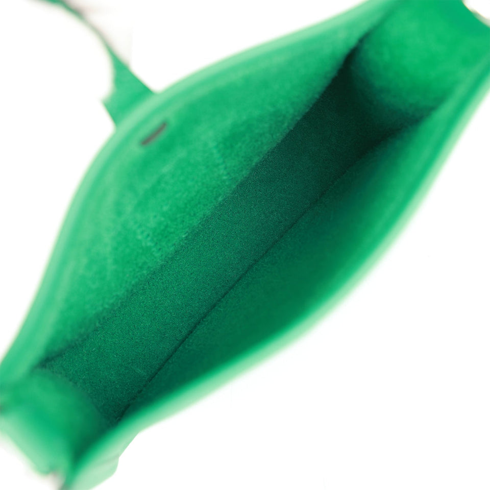 Hermes Evelyne TPM Vert Jade Maurice Palladium Hardware