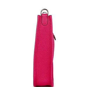 Hermes Evelyne TPM Rose Mexico Clemence Palladium Hardware