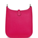 Hermes Evelyne TPM Rose Mexico Clemence Palladium Hardware