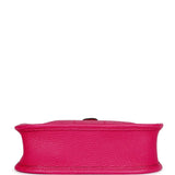 Hermes Evelyne TPM Rose Mexico Clemence Palladium Hardware