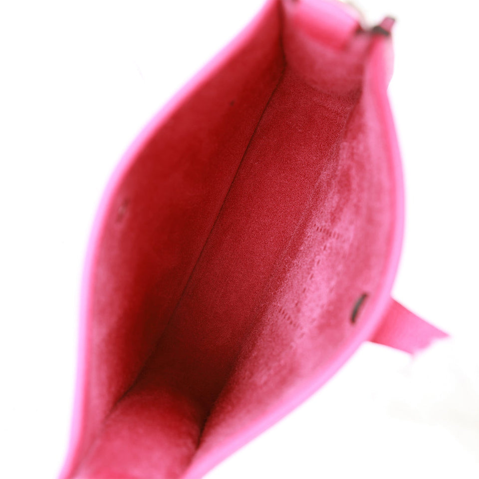 Hermes Evelyne TPM Rose Mexico Clemence Palladium Hardware