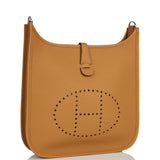 Hermes Evelyne III GM Biscuit Clemence Palladium Hardware