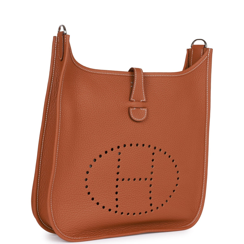 Hermes Evelyne III PM Gold Clemence Palladium Hardware