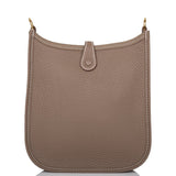 Hermes Evelyne TPM Etoupe Clemence Gold Hardware